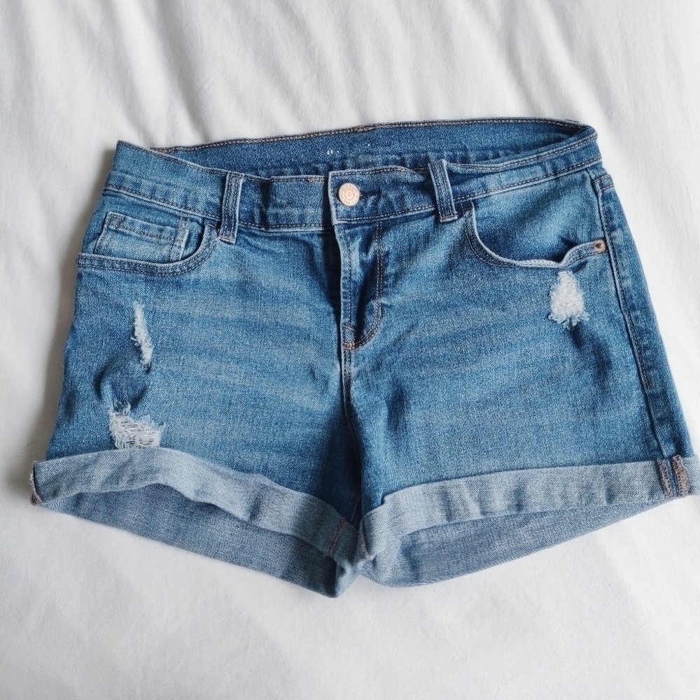 X Old Navy Denim Shorts Size 2 - Picture 2 of 5